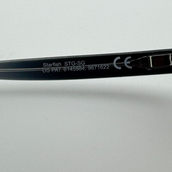Maui Jim Italy Starfish MJ744-02T 55-16-145 Black Plastic Sunglasses Frame 12775 - Picture 5 of 7